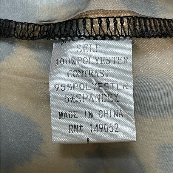 Fashion Nova Womens Wild Time 3 Piece Short Set Leopard Size L - Picture 9 of 10